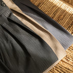 Jesolice Herren Klassische Faltenhose aus Wolle – Maßgeschneiderte Business Casual Hose mit Verstellbarem Bund Elegant — Image 6