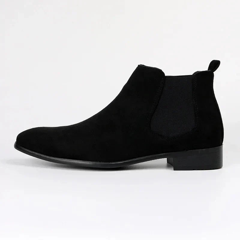 Jesolice Herren Klassische Wildleder Chelsea Boots – Elegante Slip-On Stiefeletten mit Elastischen Seitenpaneelen für Freizeit- und formelle Anlässe, stilvoll — Image 10