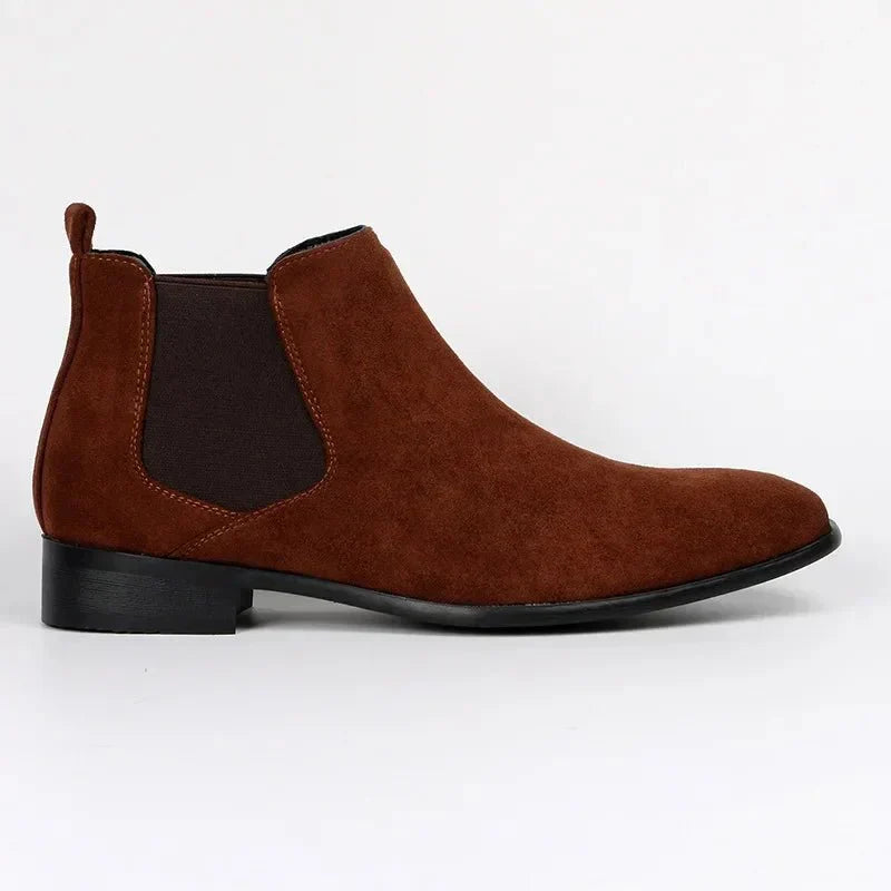 Jesolice Herren Klassische Wildleder Chelsea Boots – Elegante Slip-On Stiefeletten mit Elastischen Seitenpaneelen für Freizeit- und formelle Anlässe, stilvoll — Image 7