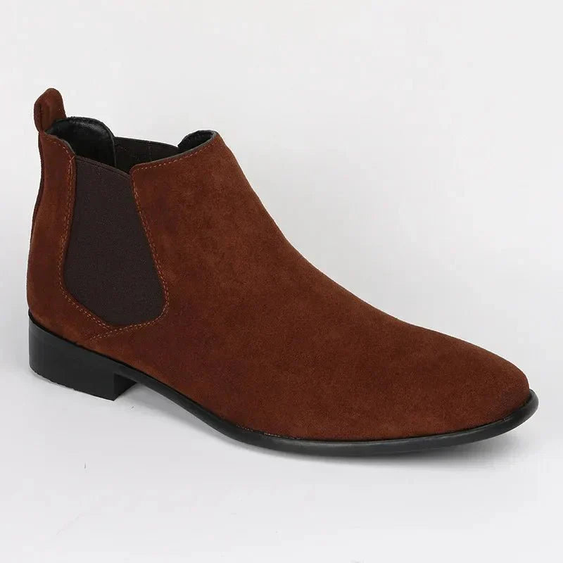 Jesolice Herren Klassische Wildleder Chelsea Boots – Elegante Slip-On Stiefeletten mit Elastischen Seitenpaneelen für Freizeit- und formelle Anlässe, stilvoll — Image 8