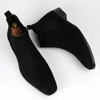 Jesolice Herren Klassische Wildleder Chelsea Boots – Elegante Slip-On Stiefeletten mit Elastischen Seitenpaneelen für Freizeit- und formelle Anlässe, stilvoll — Image 9