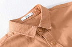 Jesolice Herren Kurzarm Hemd – Leichtes Baumwollmischung Sommeroberteil mit Brusttaschen Stilvoll — Image 10