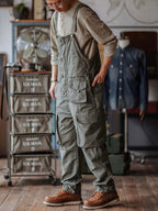 Jesolice Herren Latzhose | Robustes Baumwoll-Canvas, 10 Taschen, Praktisch — Image 9
