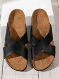 Jesolice Herren Leder Kreuzriemen Sandalen Elegant — Image 7