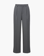 Jesolice Herren Weite Beinform Entspannte Passform Hose – Bequeme Polyester Business Casual Hose mit Elastischem Bund Elegante — Main Image