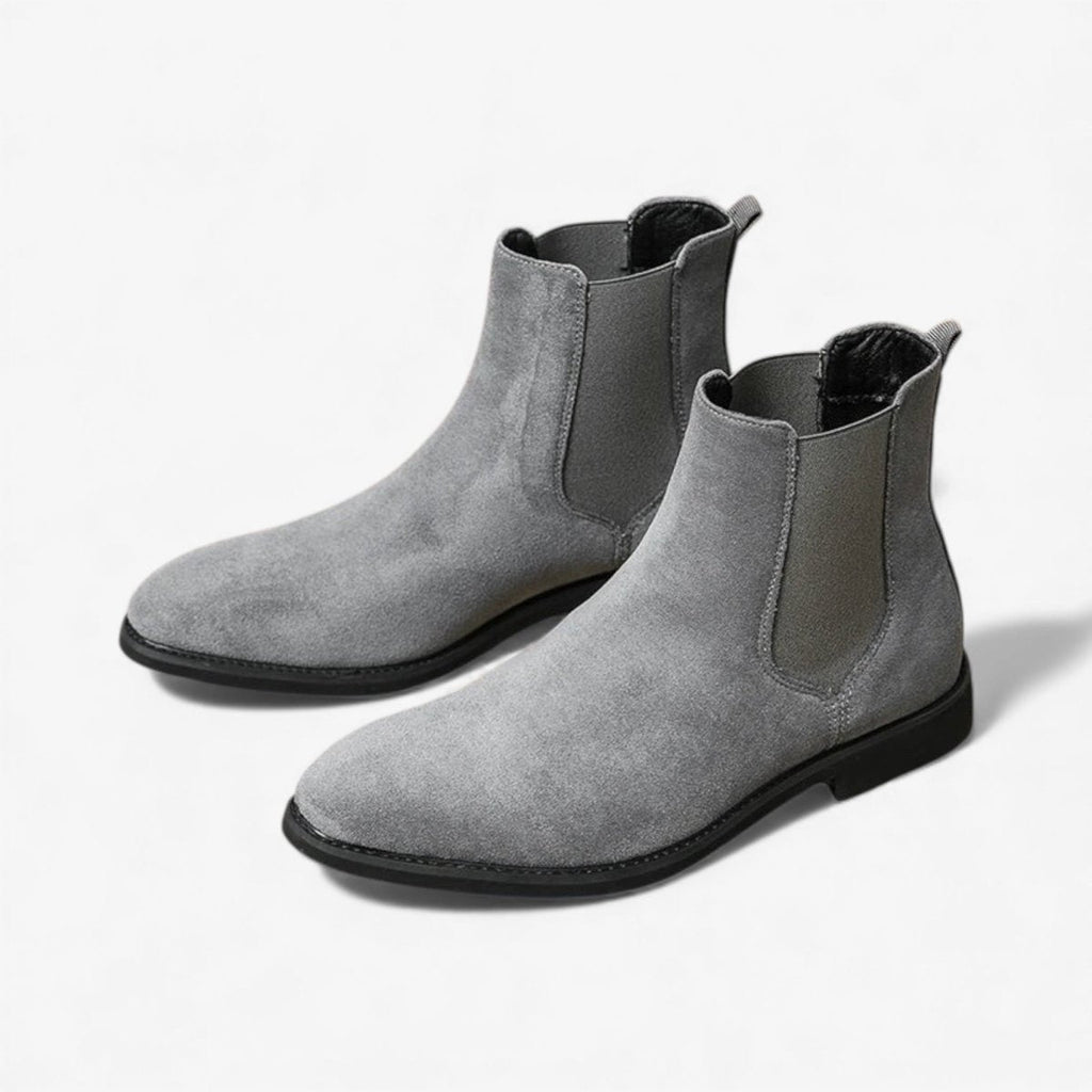 Jesolice Herren Wildleder Chelsea Stiefel – Klassische Slip-On Knöchelstiefel für Freizeit- und formelle Anlässe mit elastischen Seitenpaneelen, stilvoll — Main Image