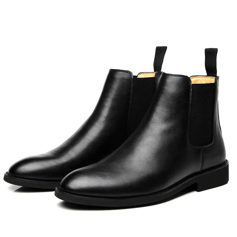 Jesolice Herren Wildleder Chelsea Stiefel – Klassische Slip-On Stiefeletten mit Elastischen Seiten für Freizeit- und formelle Anlässe Elegante — Image 10