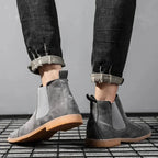 Jesolice Herren Wildleder Chelsea Stiefel – Klassische Slip-On Knöchelstiefel mit Elastischen Seitenpaneelen für Freizeit- und formelle Anlässe - Elegante — Image 7