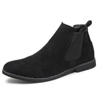 Jesolice Herren Wildleder Chelsea Stiefel – Klassische Slip-On Knöchelstiefel mit Elastischen Seitenpaneelen für Freizeit- und formelle Anlässe - Elegante — Image 8