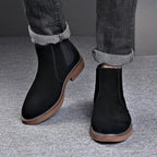 Jesolice Herren Wildleder Chelsea Stiefel – Premium Leder Slip-On Knöchel Stiefel für Freizeit und formelle Anlässe Elegante — Image 3