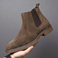 Jesolice Herren Wildleder Chelsea Stiefel – Premium Leder Slip-On Knöchel Stiefel für Freizeit und formelle Anlässe Elegante — Image 6