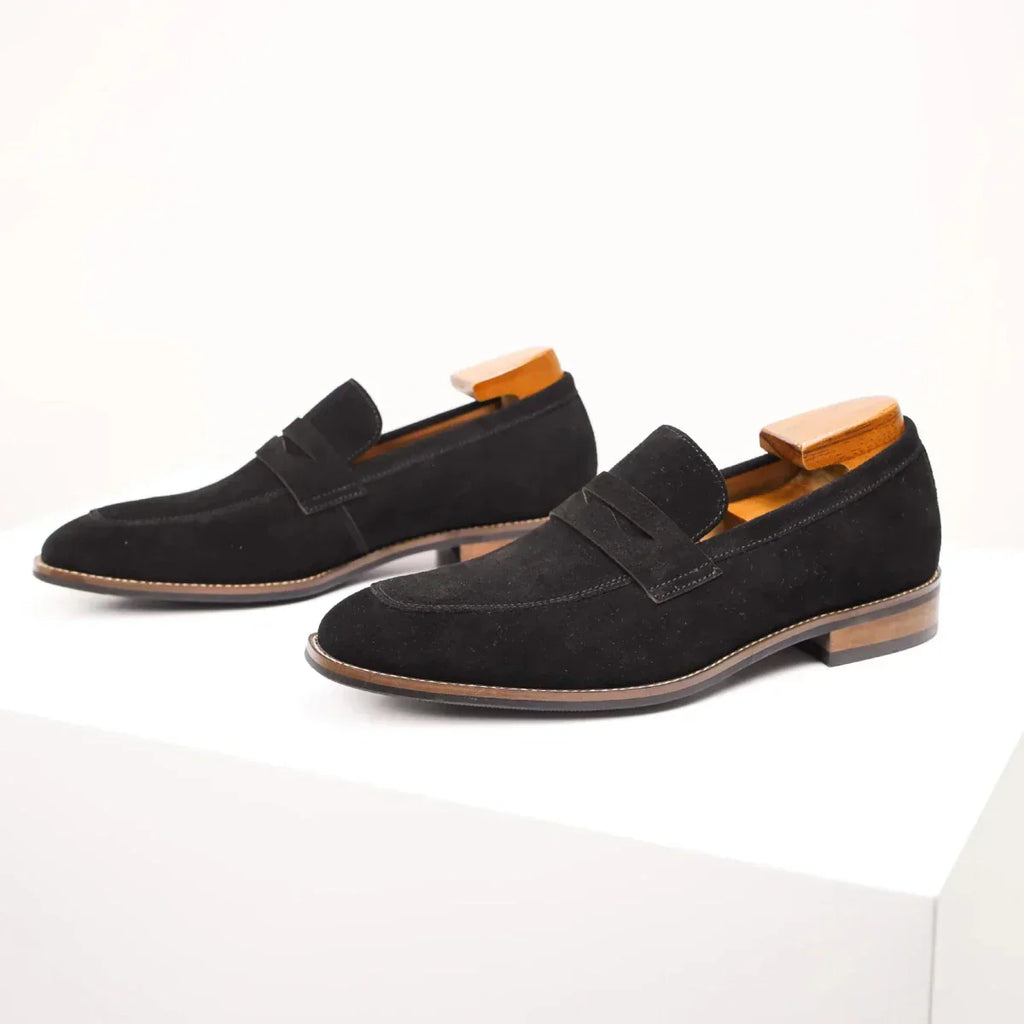 Jesolice Herren Wildleder Penny Loafers – Klassische Slipper für Business Casual und formelle Anlässe, stilvoll — Image 10