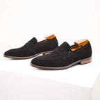 Jesolice Herren Wildleder Penny Loafers – Klassische Slipper für Business Casual und formelle Anlässe, stilvoll — Image 10