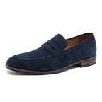 Jesolice Herren Wildleder Penny Loafers – Klassische Slipper für Business Casual und formelle Anlässe, stilvoll — Image 2
