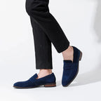 Jesolice Herren Wildleder Penny Loafers – Klassische Slipper für Business Casual und formelle Anlässe, stilvoll — Image 4