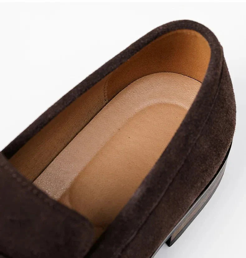 Jesolice Herren Wildleder Penny Loafers – Klassische Slipper für Business Casual und formelle Anlässe, stilvoll — Image 8