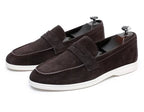 Jesolice Herren Wildleder Penny Loafers – Klassische Slipper mit Bequemer Gummisohle für Business Casual Elegant — Image 6