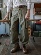 Jesolice M-47 Hose | 100% Baumwolle Fischgrät, Verstellbare Passform, Bequem — Image 8