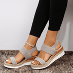 Komfort Sandale Damen in Beige — Image 11