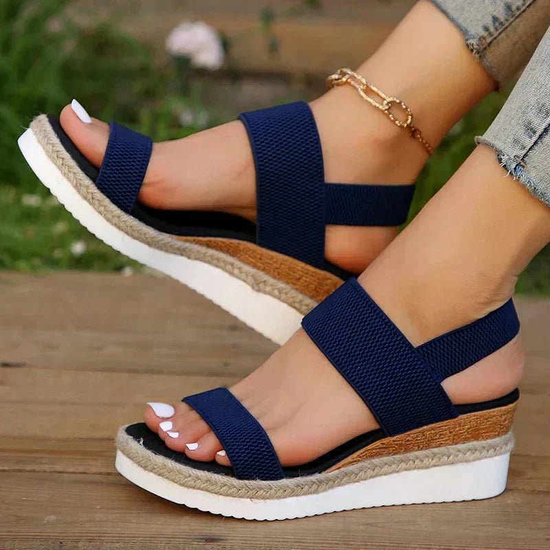 Komfort Sandale Damen in Beige — Image 4
