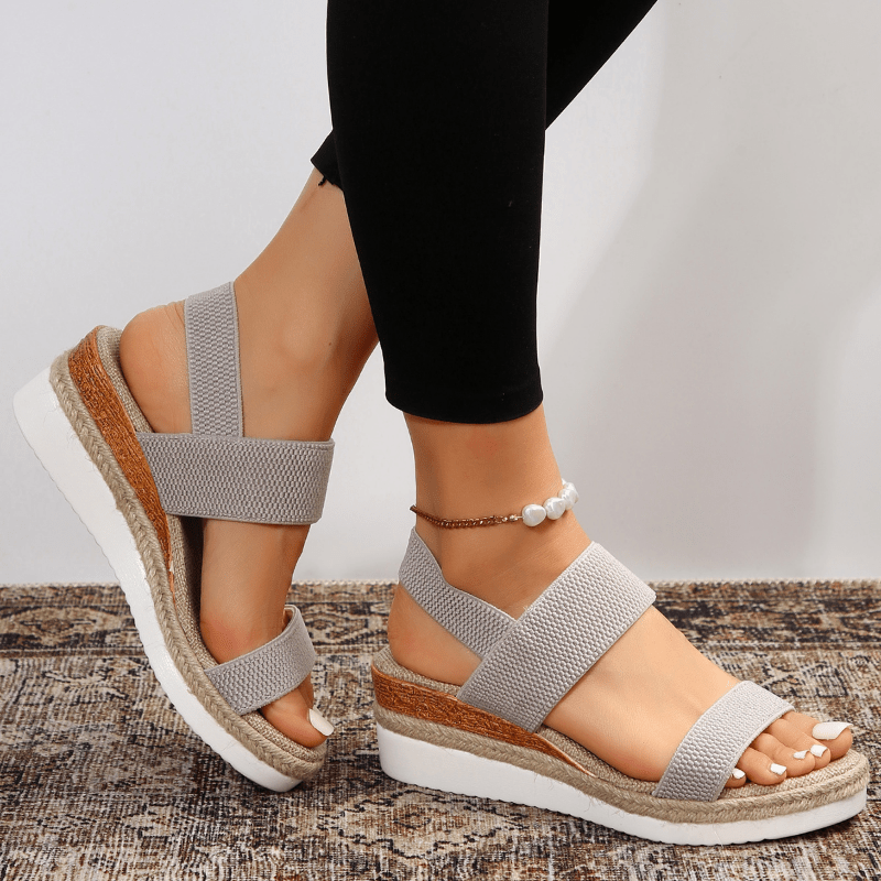 Komfort Sandale Damen in Beige — Image 5