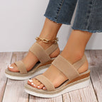 Komfort Sandale Damen in Beige — Image 6