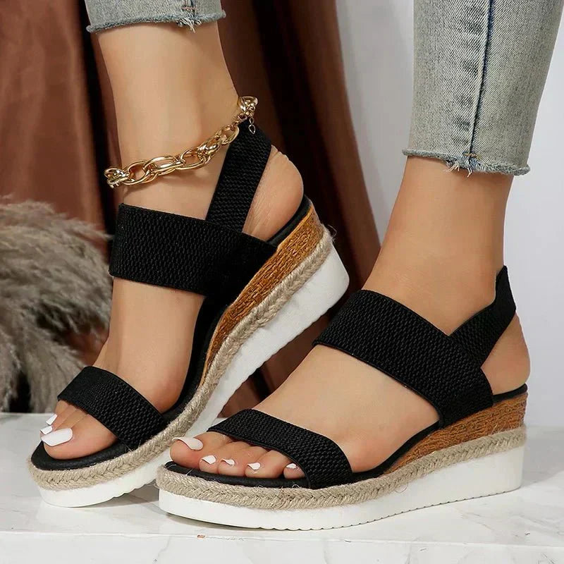 Komfort Sandale Damen in Beige — Image 8