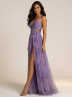 Lunara Abendkleid in Mehrfarbig — Image 10