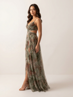 Lunara Abendkleid in Mehrfarbig — Image 4