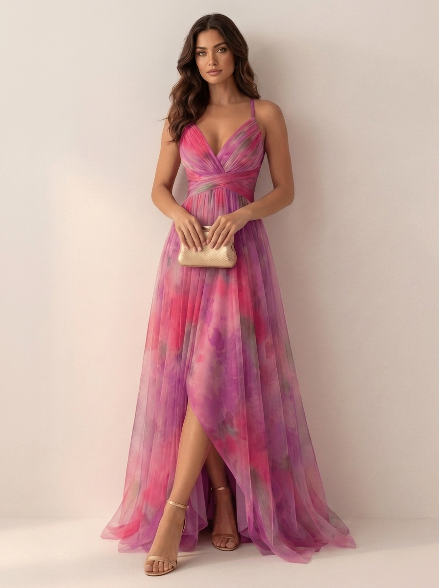 Lunara Abendkleid in Mehrfarbig — Image 7