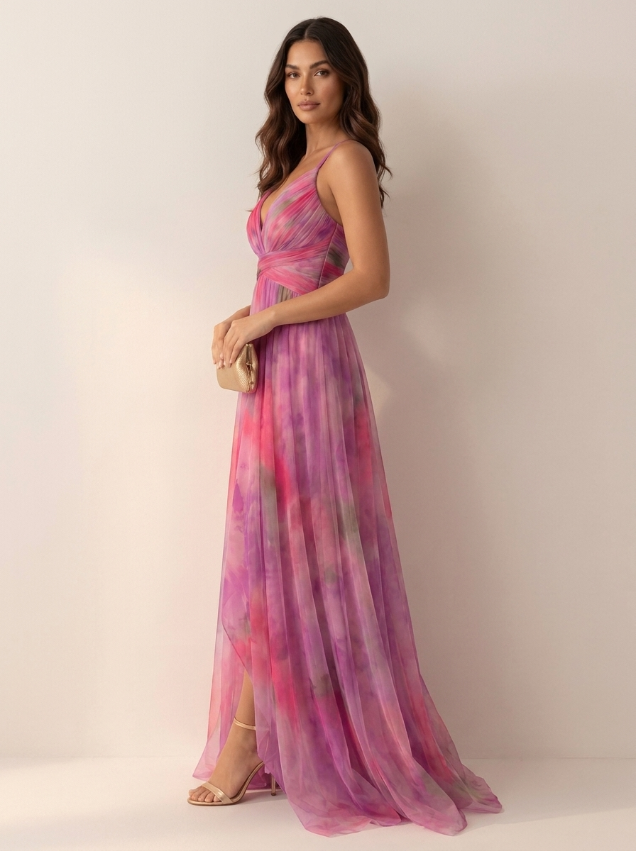 Lunara Abendkleid in Mehrfarbig — Image 8