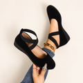 Lunara Ballerinas in Schwarz — Main Image