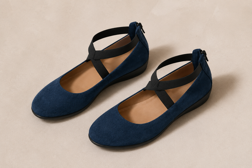 Lunara Ballerinas in Schwarz — Image 6
