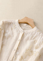 Lunara Bluse in Grün — Image 3