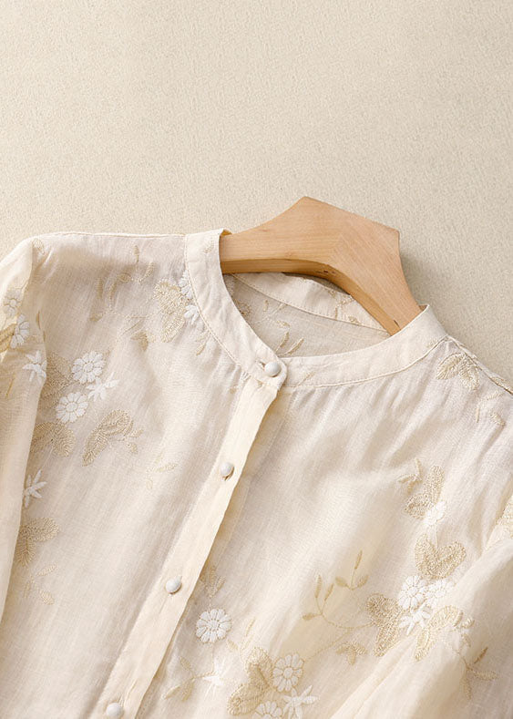 Lunara Bluse in Grün — Image 3