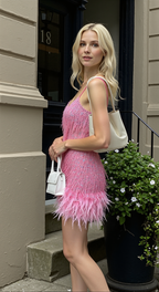 Lunara Cocktailkleid in Verschiedene Farben — Main Image