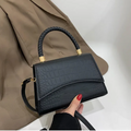 Lunara Handtasche in Schwarz und Beige — Image 3