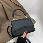 Lunara Handtasche in Schwarz und Beige — Image 3