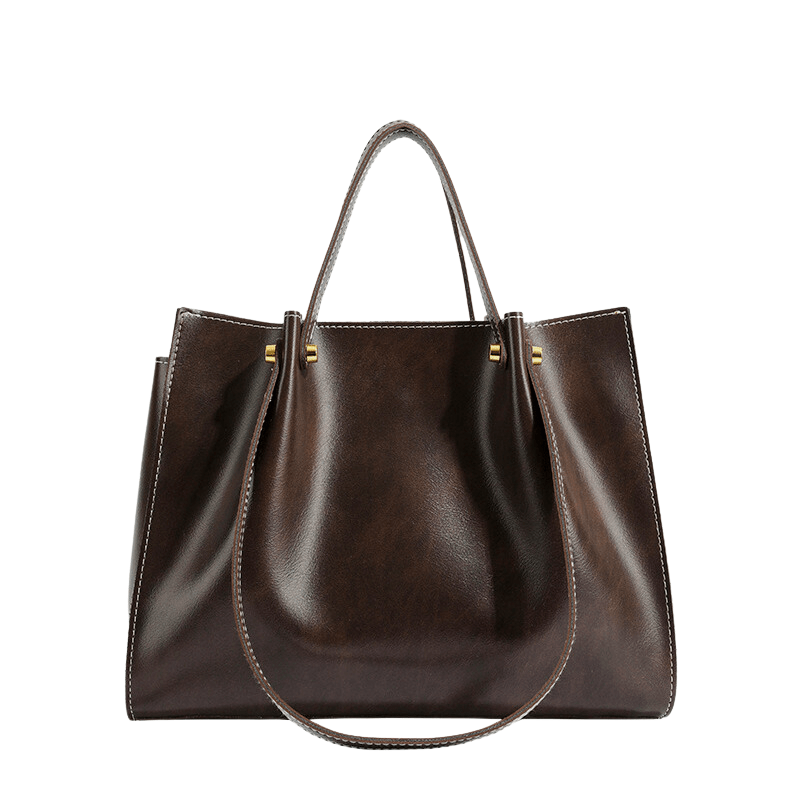 Lunara Damen Handtasche in Braun und Schwarz — Image 3