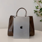 Lunara Damen Handtasche in Braun und Schwarz — Image 7
