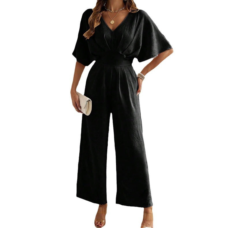 Lunara Damen Jumpsuit in Schwarz — Image 3
