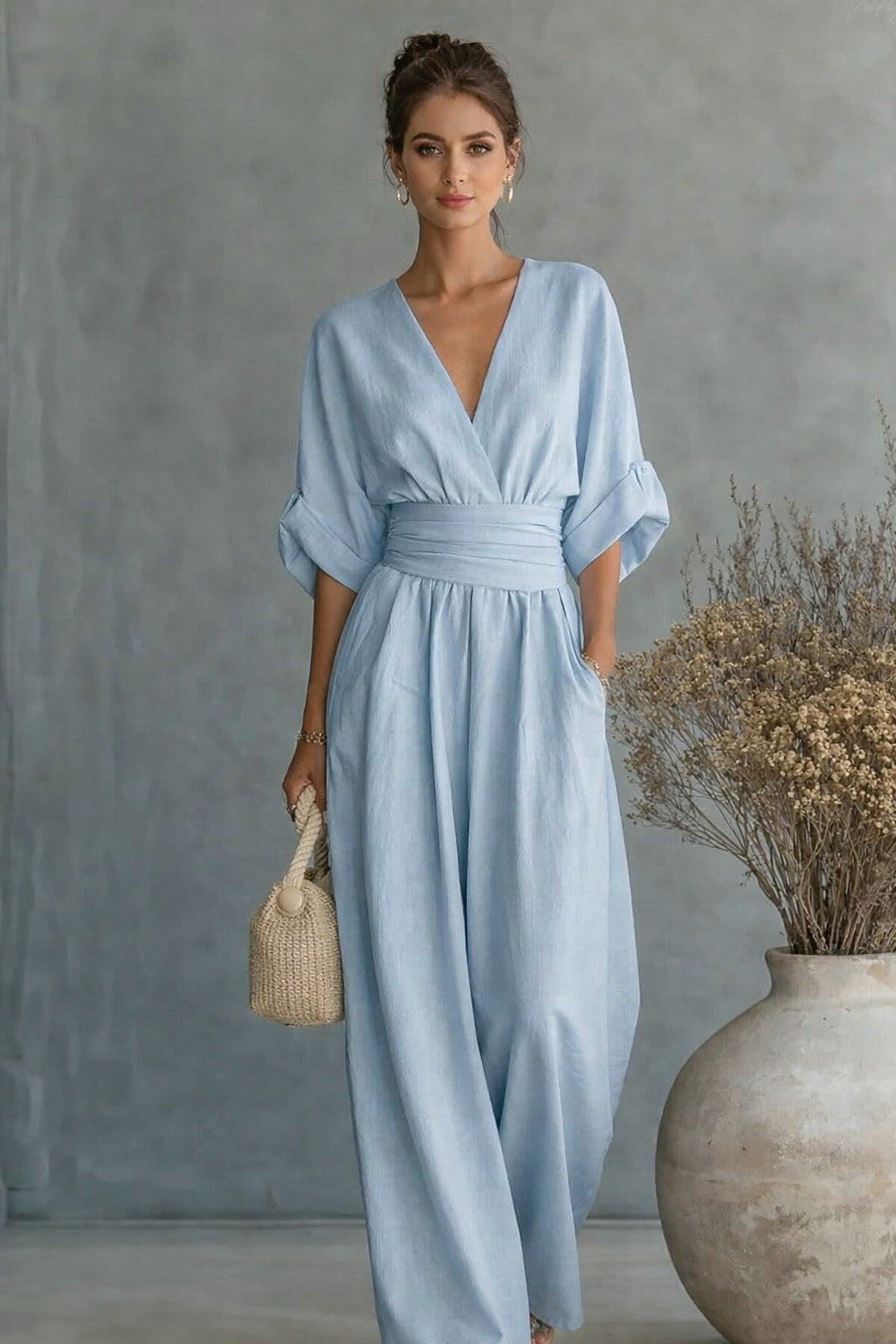 Lunara Damen Jumpsuit in Schwarz — Image 9