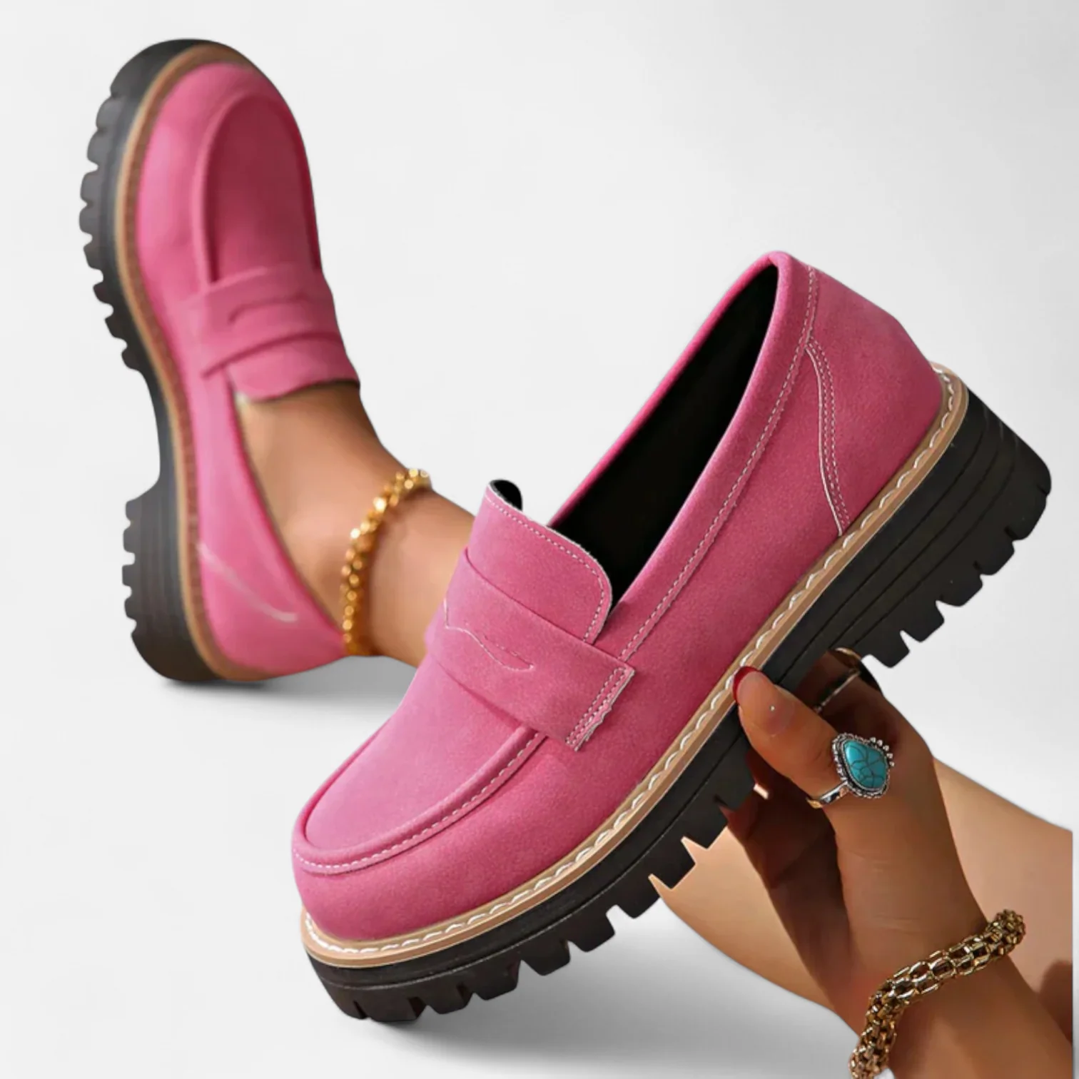 Lunara Damen Loafer in Verschiedene Farben — Image 3