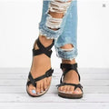 Lunara Damen Sandalen in Schwarz und Braun — Image 3
