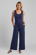 Marke Damen Jumpsuit in Navy Blau — Image 2