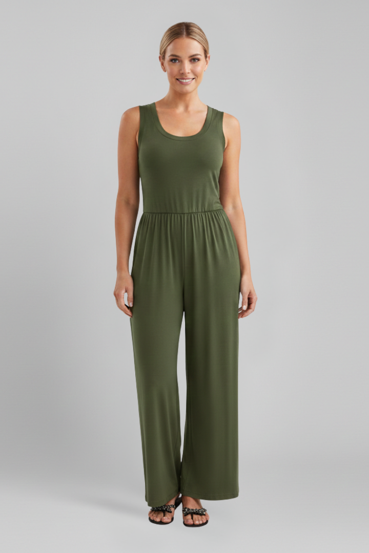 Marke Damen Jumpsuit in Navy Blau — Image 7