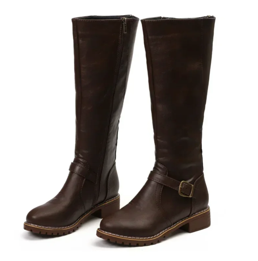 Marke Damen Stiefel in Braun und Schwarz — Image 5