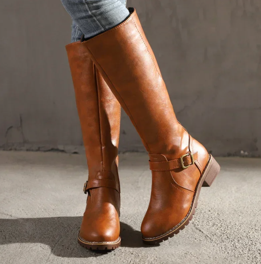 Marke Damen Stiefel in Braun und Schwarz — Image 7