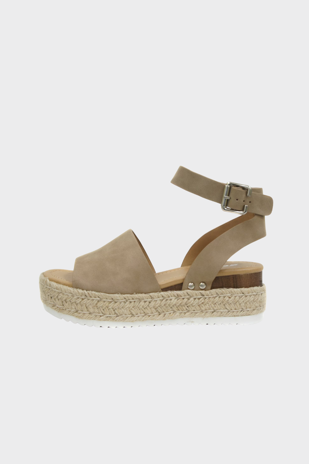 Marke Sandalen Damen in Beige, Braun, Schwarz und Schlangenlederoptik — Image 4