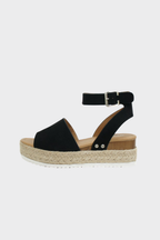 Marke Sandalen Damen in Beige, Braun, Schwarz und Schlangenlederoptik — Image 6